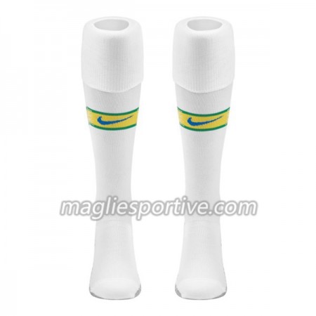 Brasile Mondiali 2018 Calzettoni Prima Bianco